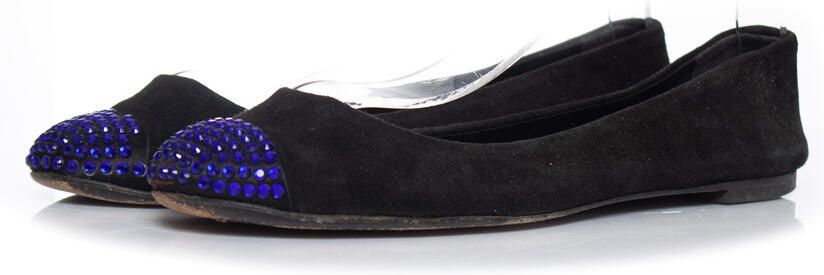 Giuseppe Zanotti Pre-owned Giuseppe Zanotti suède ballerina's