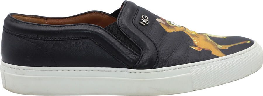 Givenchy Pre-owned Givenchy Bambi Skate Sneakers in Zwart Leer