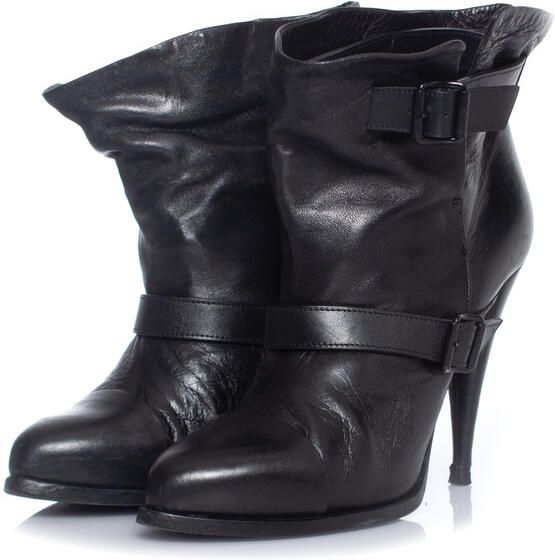 Givenchy Pre-owned Givenchy Zwarte enkellaarsjes van kalfsleer