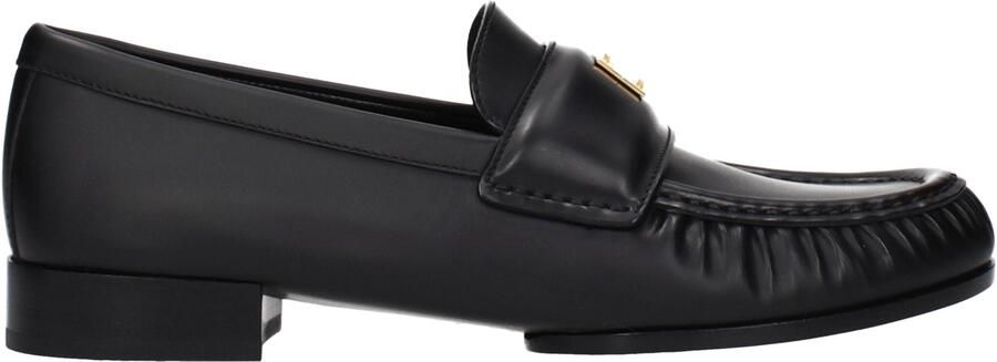 Givenchy Zwarte Leren Instappers
