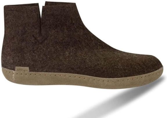 Glerups Low boot leather sole g 04-nature brown