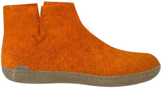 Glerups Low boot leather sole g 22-orange