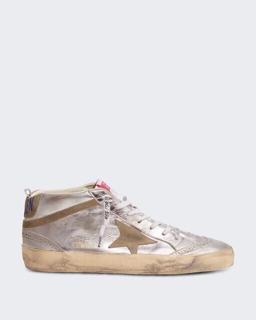 Golden Goose Deluxe Brand Dames leren sneaker met vintage afwerking