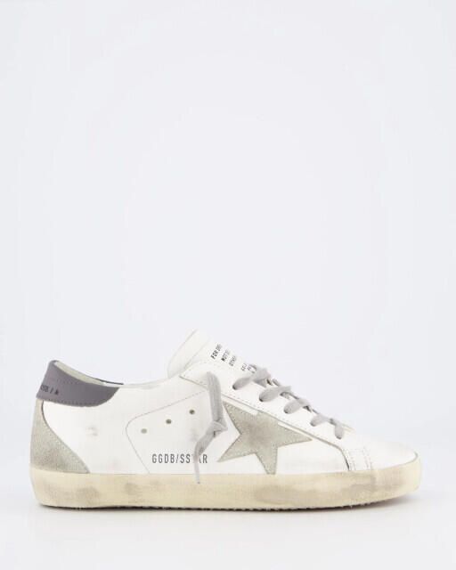 Golden Goose Deluxe Brand Dames super-star sneaker grijs