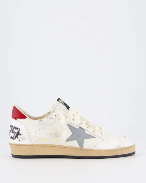 Golden Goose Deluxe Brand Heren ball star sneaker grijs