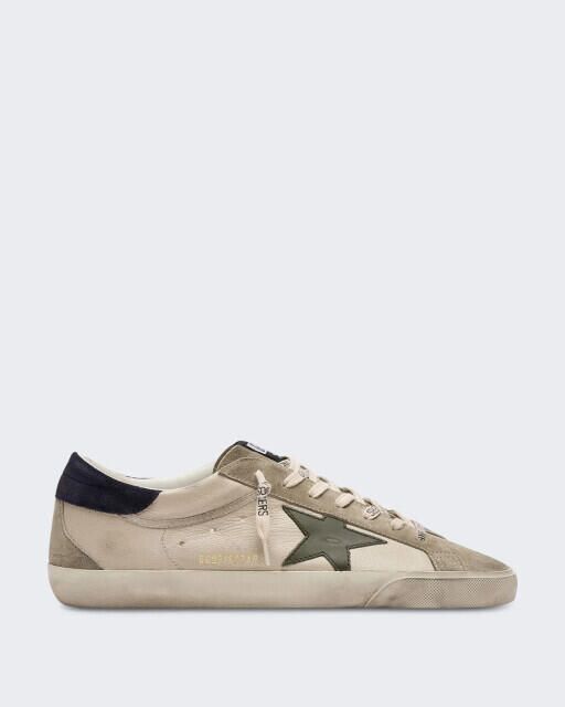 Golden Goose Deluxe Brand Heren leren sneaker met vintage afwerking
