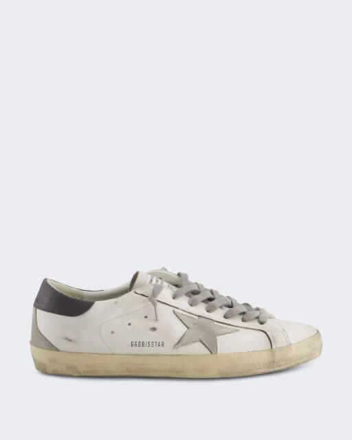 Golden Goose Deluxe Brand Heren super star sneaker grijs
