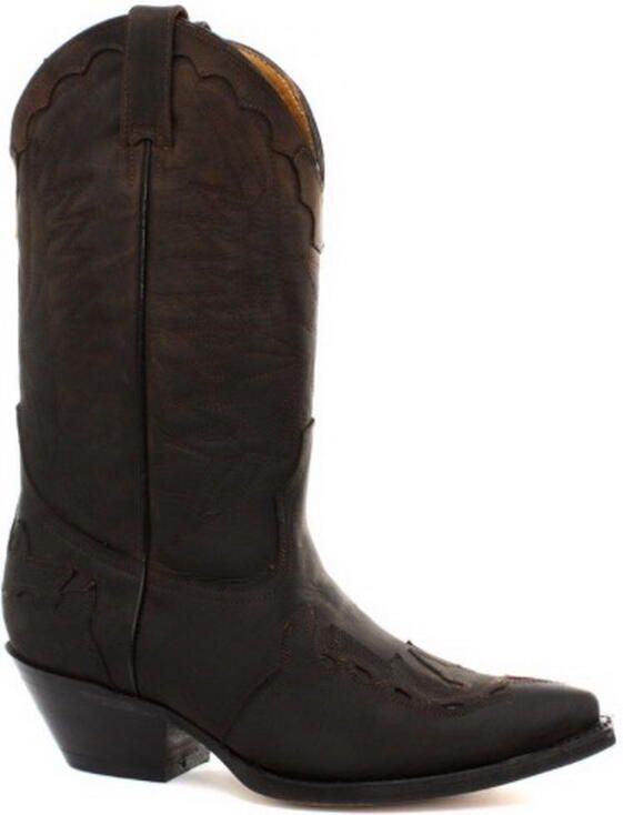 Grinders Unisex bruin lederen cow laarzen-Arizona HI