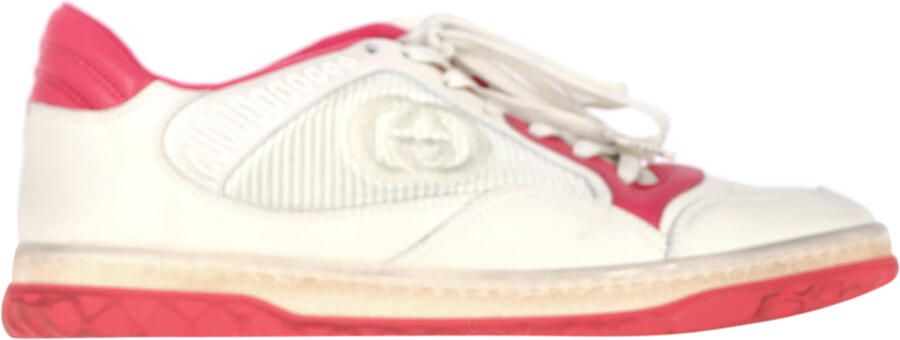 Gucci Pre-owned Gucci MAC80 Sneakers in Rode Leer