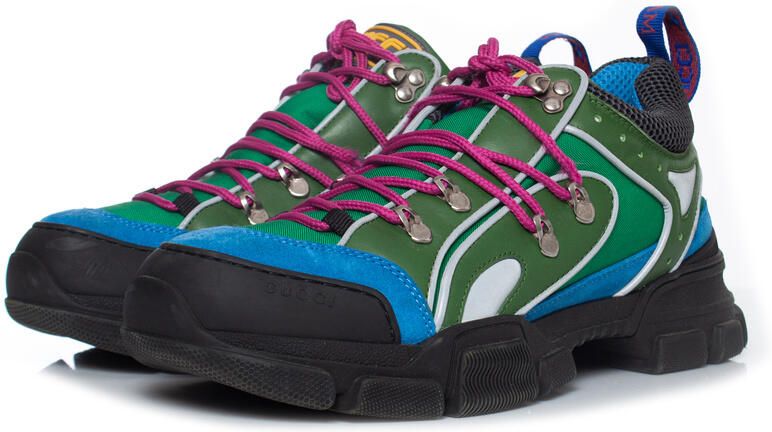 Gucci Pre-owned Gucci Trek sneakers in het groen