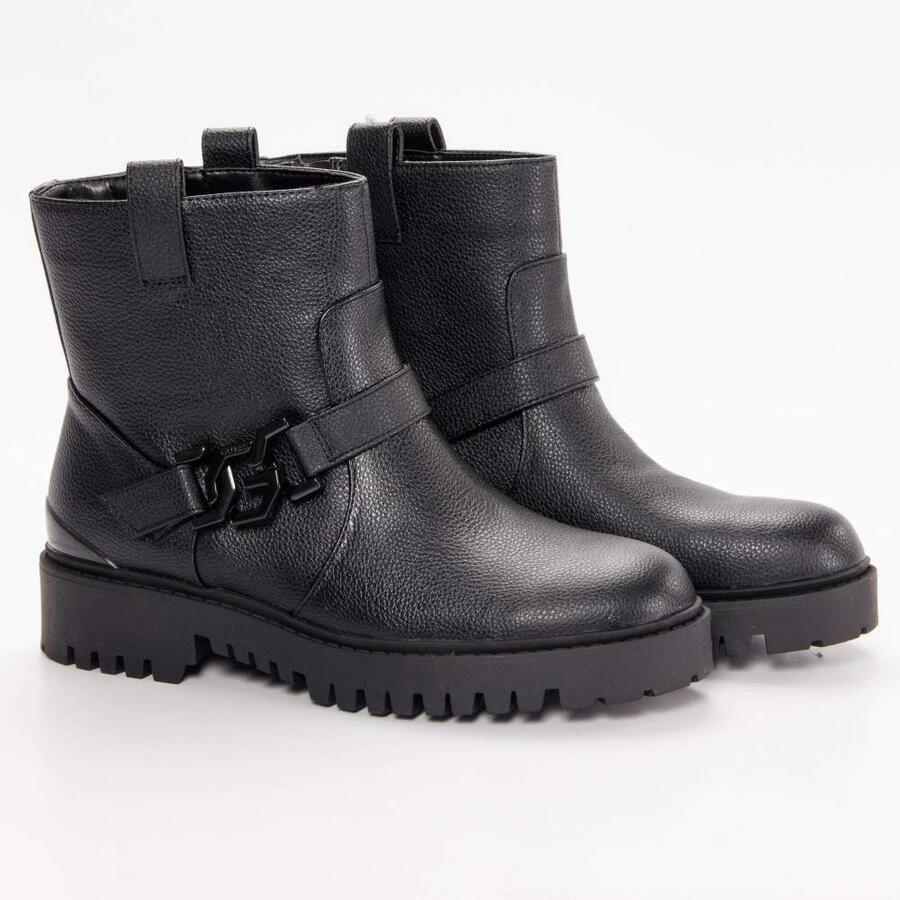 Guess dameslaarzen met klassiek logo en metalen details