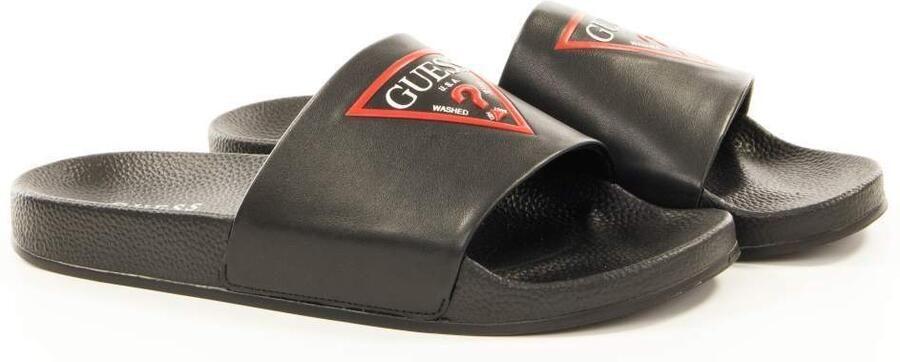Guess klassieke slippers voor heren met driehoekig logo
