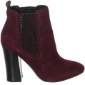 Guess Leren enkellaarsjes met suède-effect FLLUN3SUE10 vrouw - Bordeauxrood