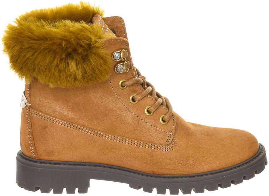 Guess Platte enkellaarsjes met ronde teen in fluweeleffect FLTMR4SUE10