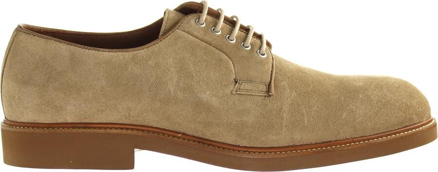 Hackett London Hackett Chino Eyelet Blucher Heren Beige Schoenen