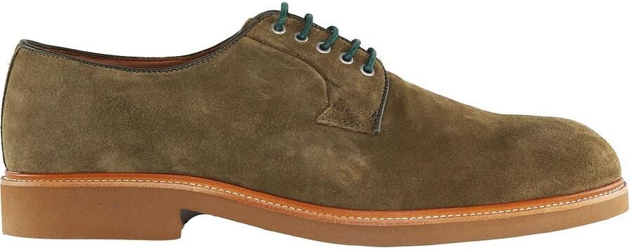 Hackett London Hackett Chino Eyelet Blucher Heren Bruin Schoenen