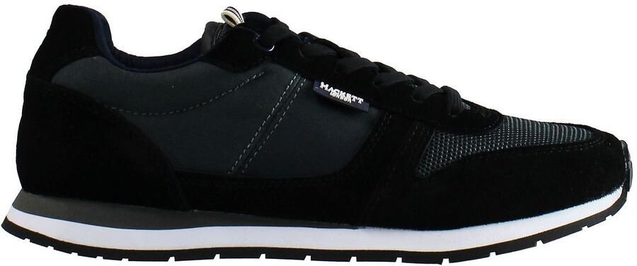 Hackett London Hackett Eyelet Heren Zwarte Trainers