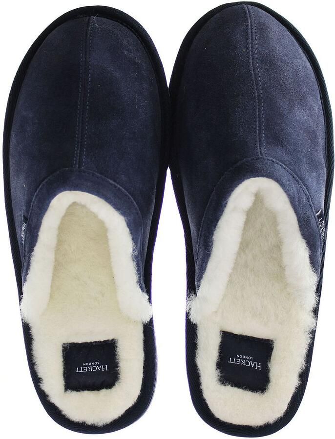 Hackett London Hackett Stepney Heren Navy Slippers