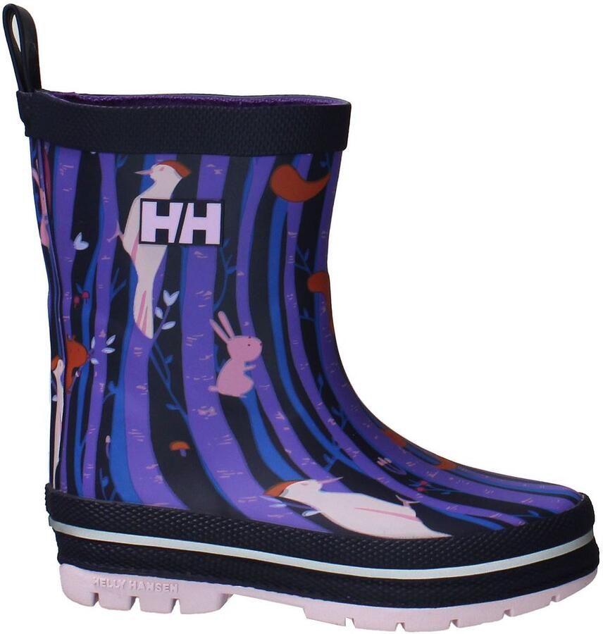 Helly Hansen JK Splash Print Paars Kinderlaarzen