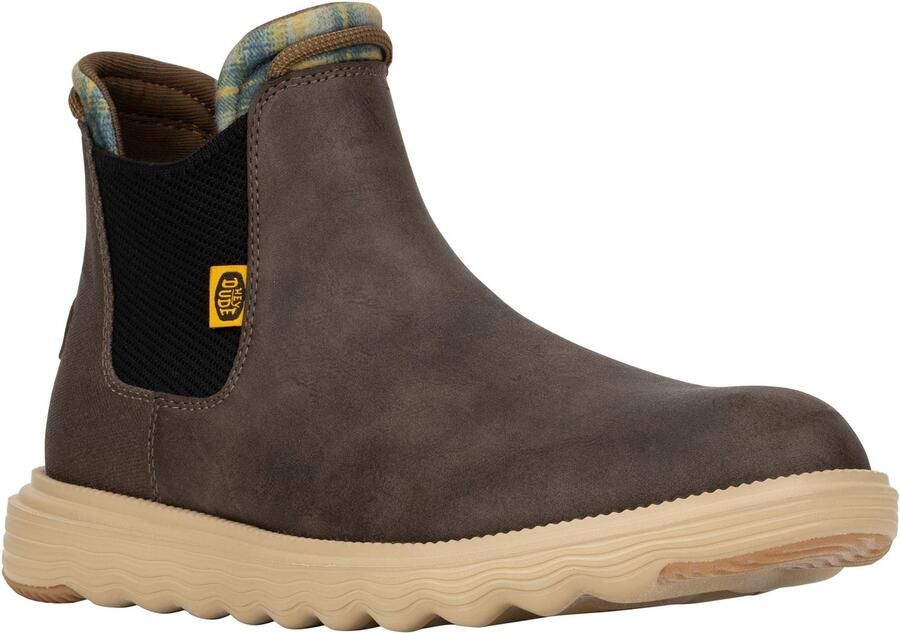 HEYDUDE Branson Klassieke Polyurethaan Herenschoenen Desert Bruin