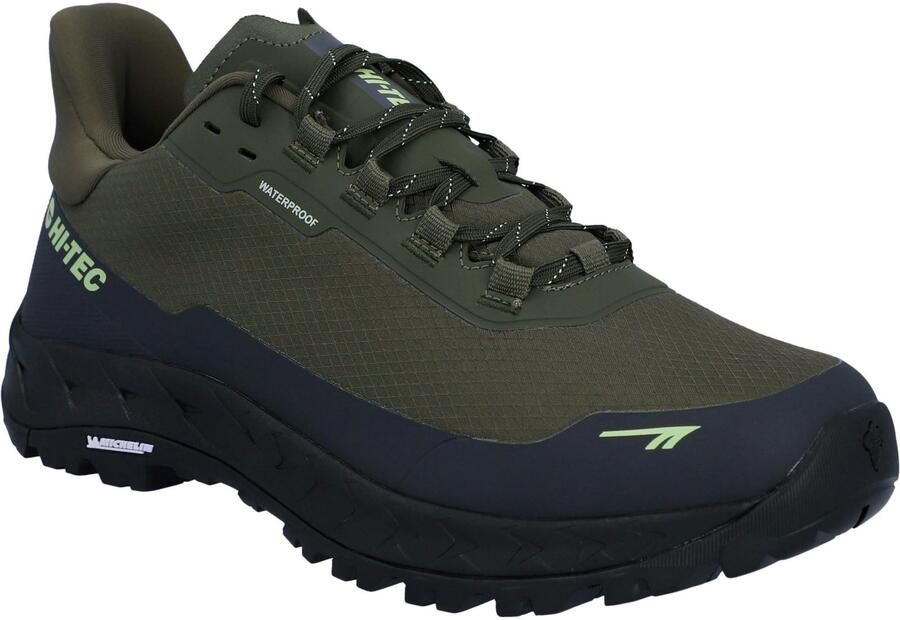 Hi-Tec ALTITUDE LITE WP Polyester Heren Hiking Schoenen Olijfgroen Antracietgrijs Limoengroen
