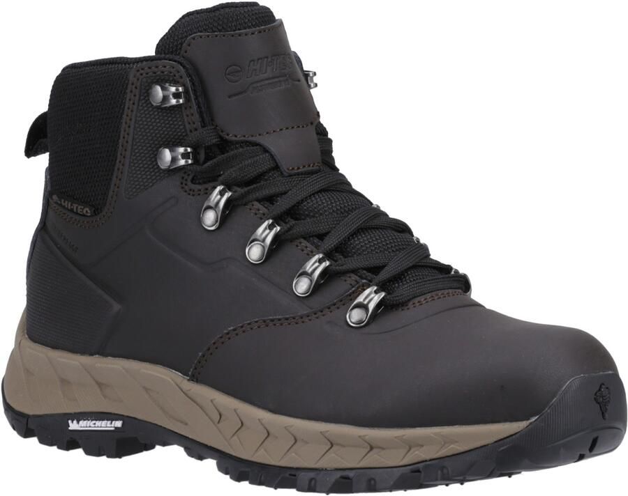 Hi-Tec Altitude VII WP Leren Polyester Dames Chocolade Wandelschoenen