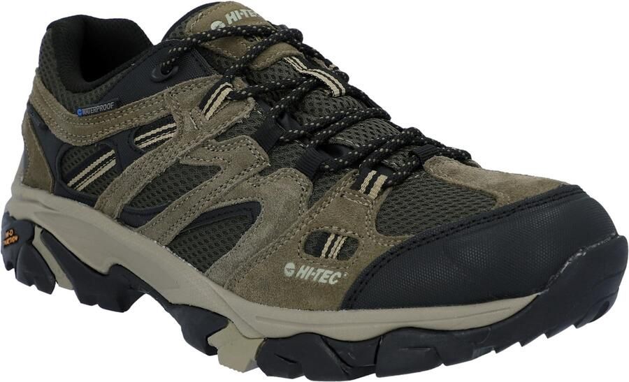 Hi-Tec Apex Lite Low Heren Wandelschoenen Van Polyester In Taupe