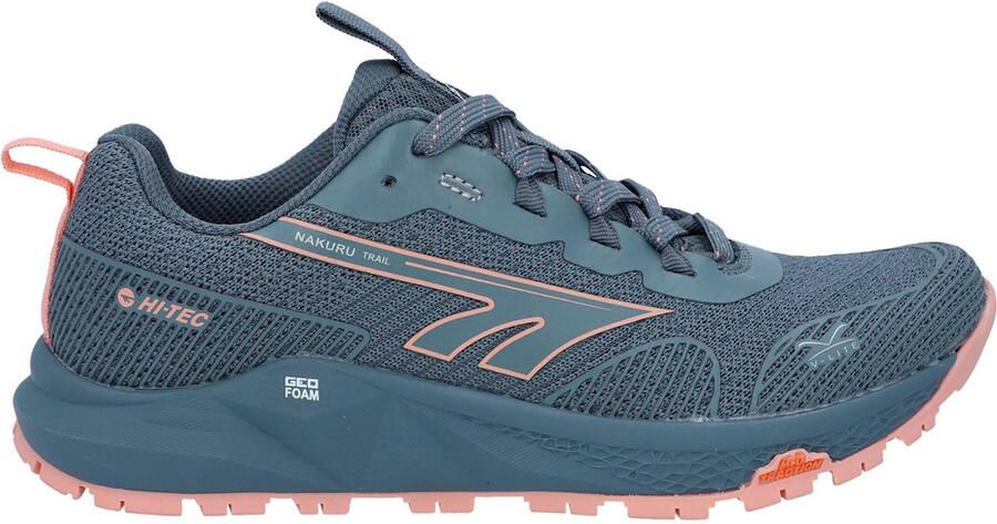Hi-Tec Geo Nakuru Polyester Dames Wandelschoenen Flintstone Koraal