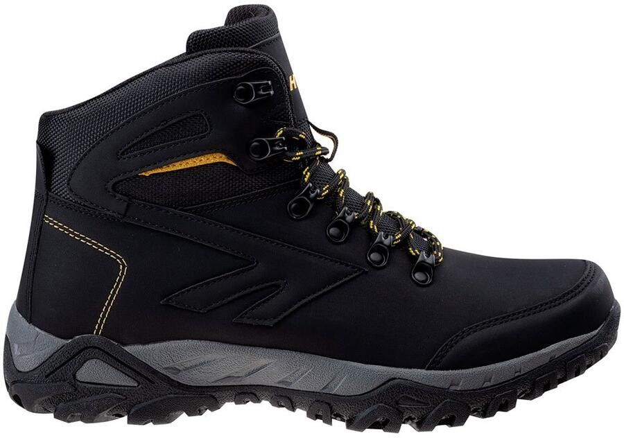 Hi-Tec Heren Medin Mid Cut Wandelschoenen (Zwart Kalk)