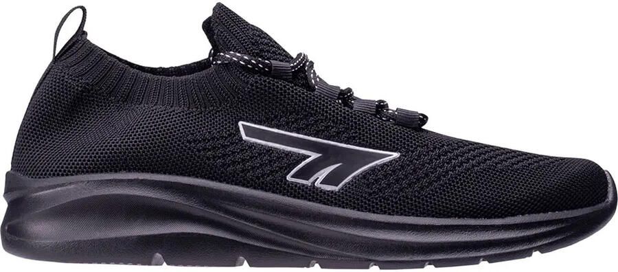 Hi-Tec Heren Rilon Trainers (Zwart Zilver)