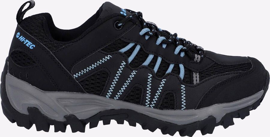 Hi-Tec Jaguar Polyester Dames Zwarte Wandelschoenen
