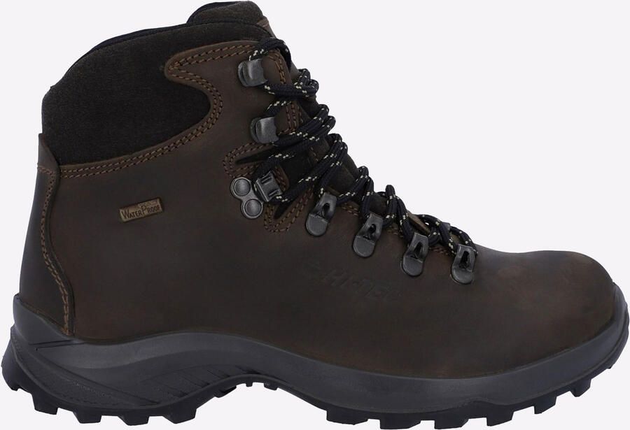Hi-Tec Ravine Lite Dames Wandelschoenen Van Bruin Leer