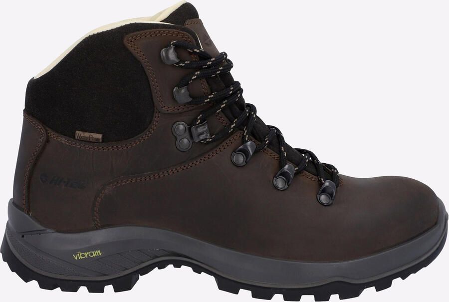 Hi-Tec Ravine Pro Leren Heren Bruine Wandelschoenen