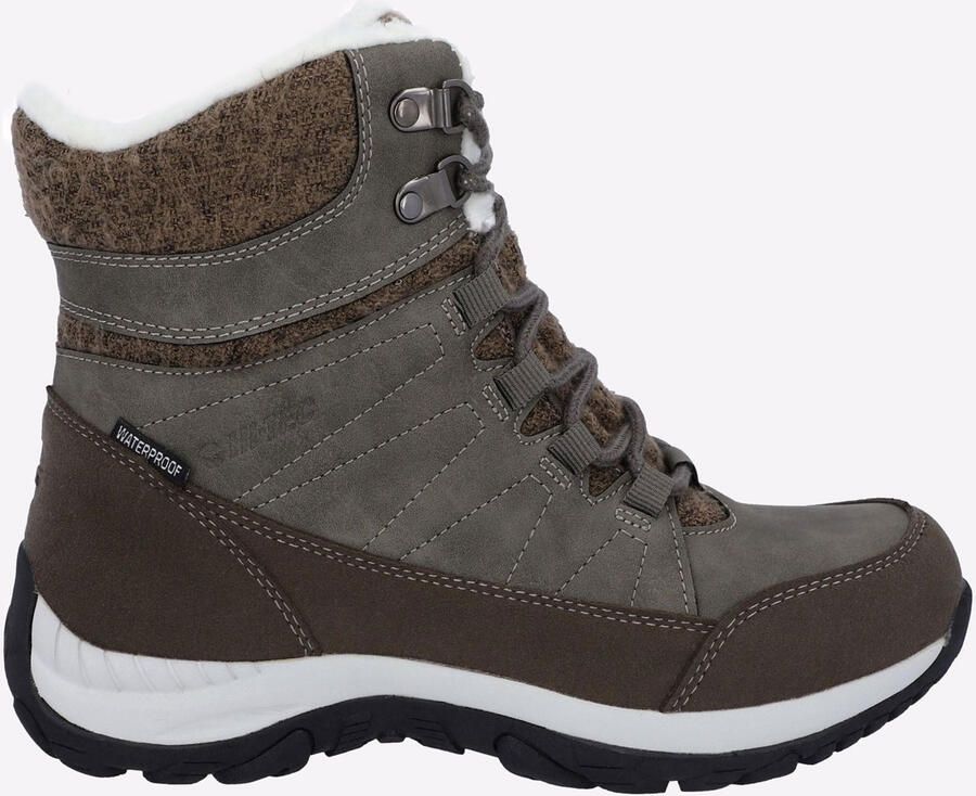 Hi-Tec Riva Mid Dames Beige Wandelschoenen
