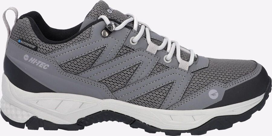 Hi-Tec Saunter WP Polyester Mesh Heren Grijze Wandelschoenen