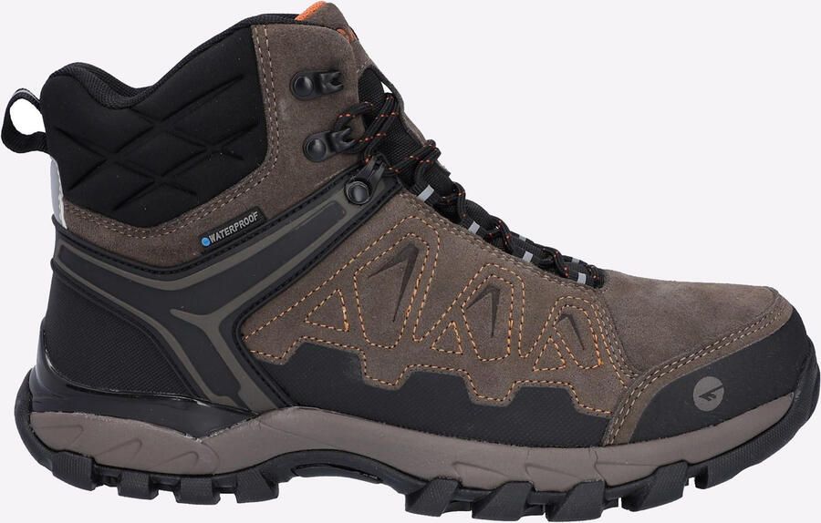 Hi-Tec V-Lite Explorer WP Koe Suede Leren Heren Borstnut Oranje Wandelschoenen