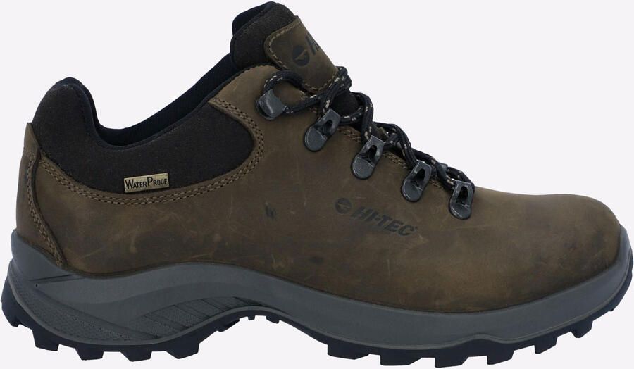 Hi-Tec Walk Lite Camino Ultra Dames Wandelschoenen Van Bruin Leer