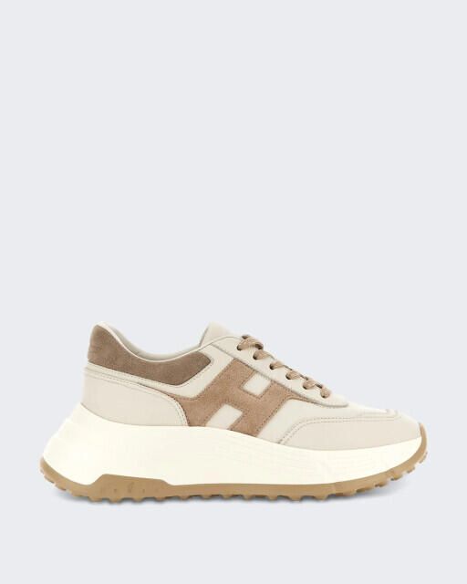 Hogan Dames sneaker h669 allacciato h-grey (2)