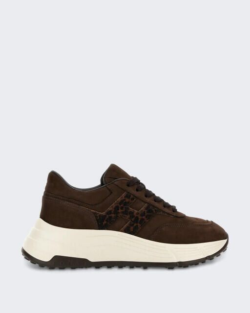Hogan Dames sneaker h669 allacciato h-grey (3)