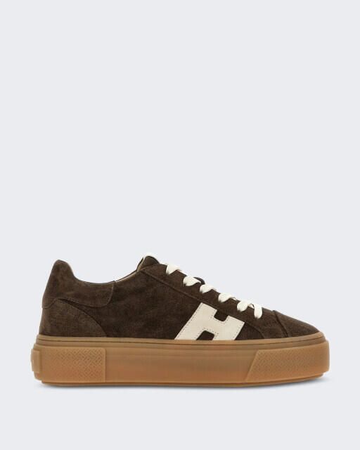 Hogan Dames veterschoenen sneaker met h-logo