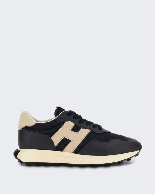 Hogan Heren veterschoenen sneaker met h-patch detail