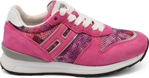 Hogan Suède sneakers Roze