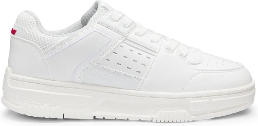 Hugo Boss Yarrow herensneakers in het wit