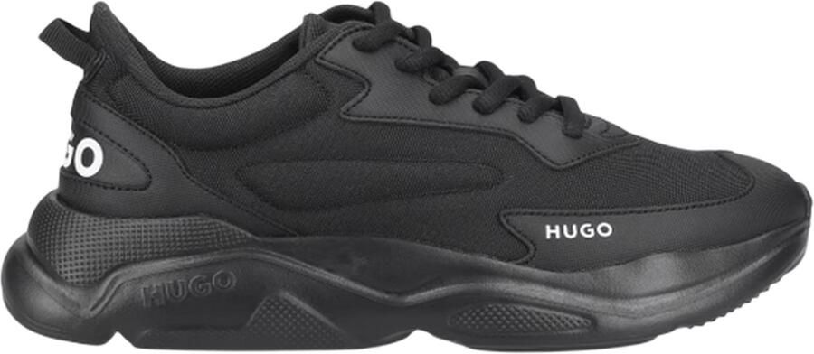 HUGO Dames Leon Logo Trainers (Zwart)