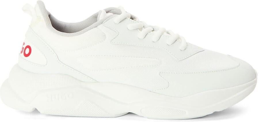 HUGO Heren Leon Hardlooptrainers (Wit)