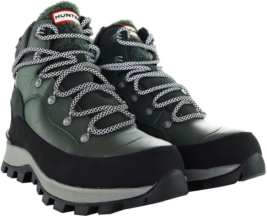 Hunter Explorer Heren Groen Zwart Laarzen