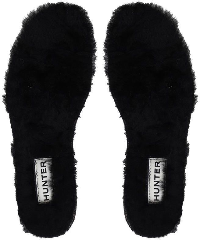 Hunter Luxe Schapenvacht Herenschoenen Zwarte Inlegzolen