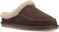 Hush Puppies Anika Suède Dames Chocolade Slippers - Chocoladebruin