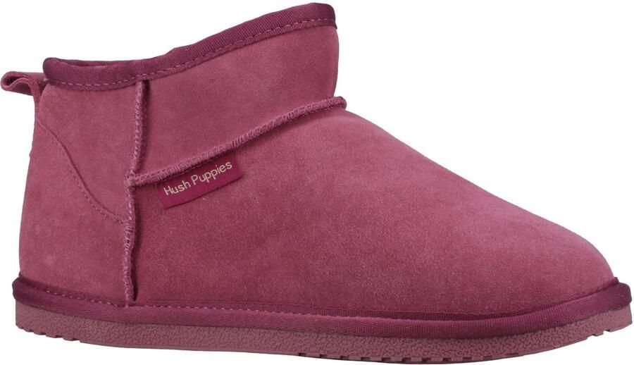 Hush Puppies Ashanti Suède Vrouwen Pantoffels Roze