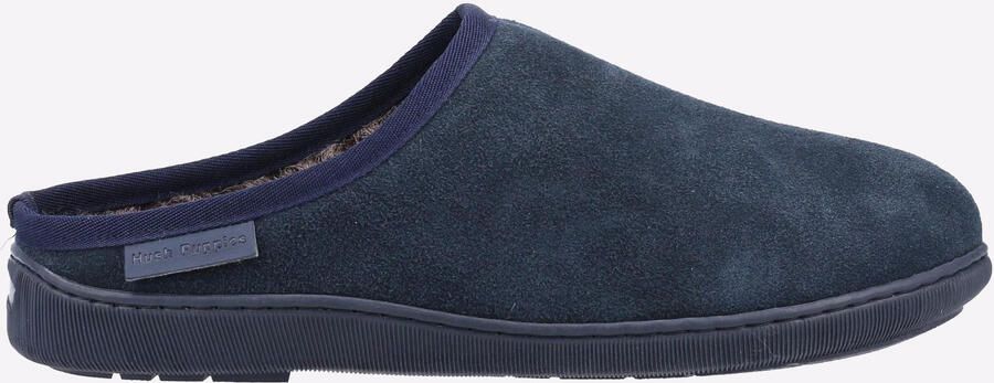 Hush Puppies Ashton Suède Heren Pantoffels In Marineblauw